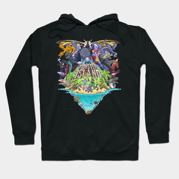 YHS on Monster Island Hoodie by starwheelbooks